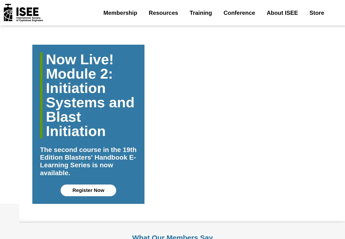 Screenshot of isee.org