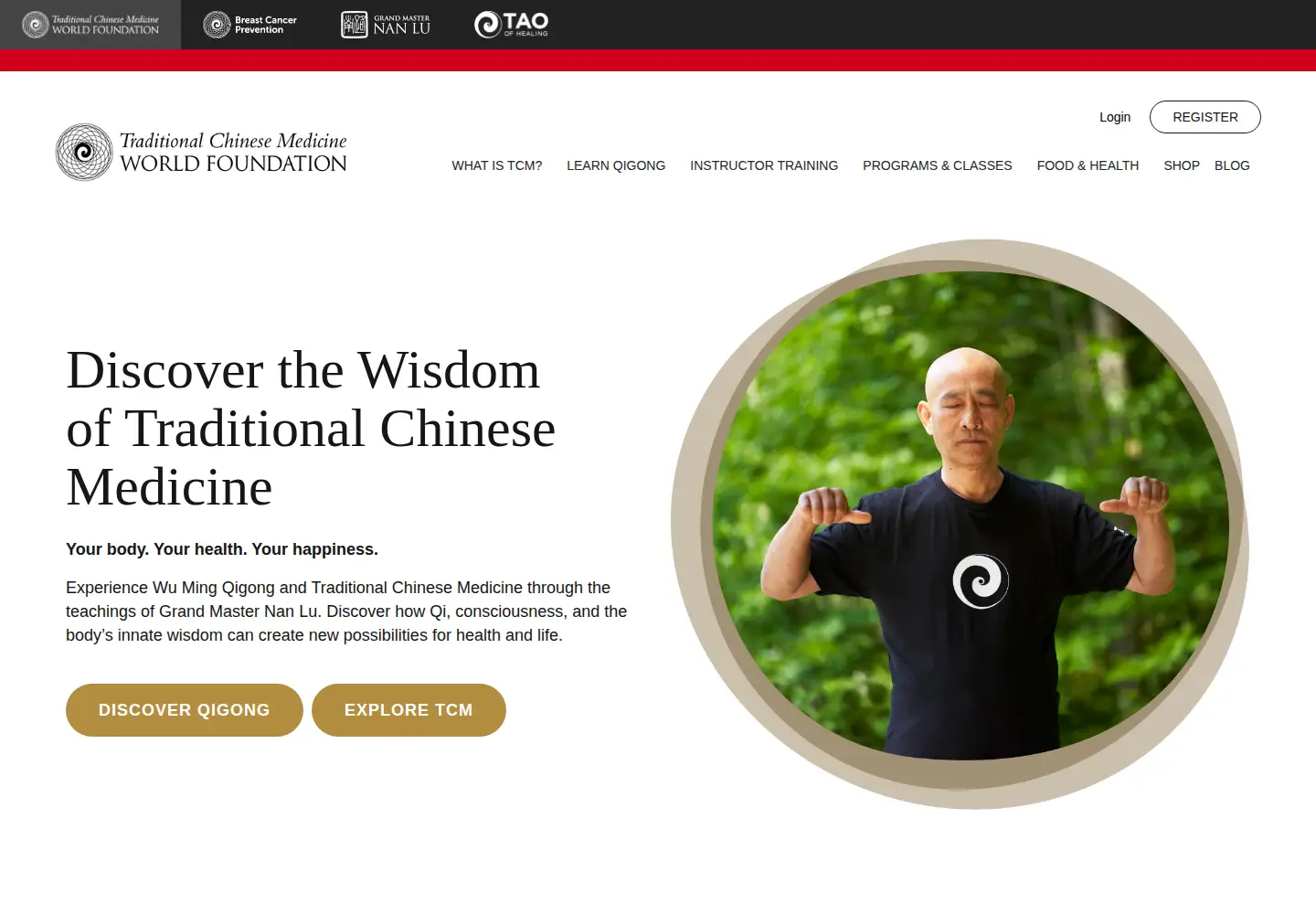 Screenshot of tcmworld.org
