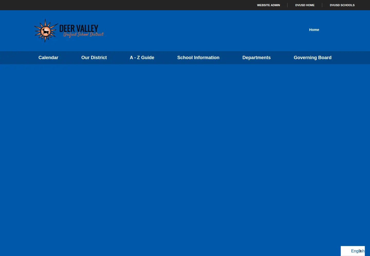 Screenshot of dvusd.org