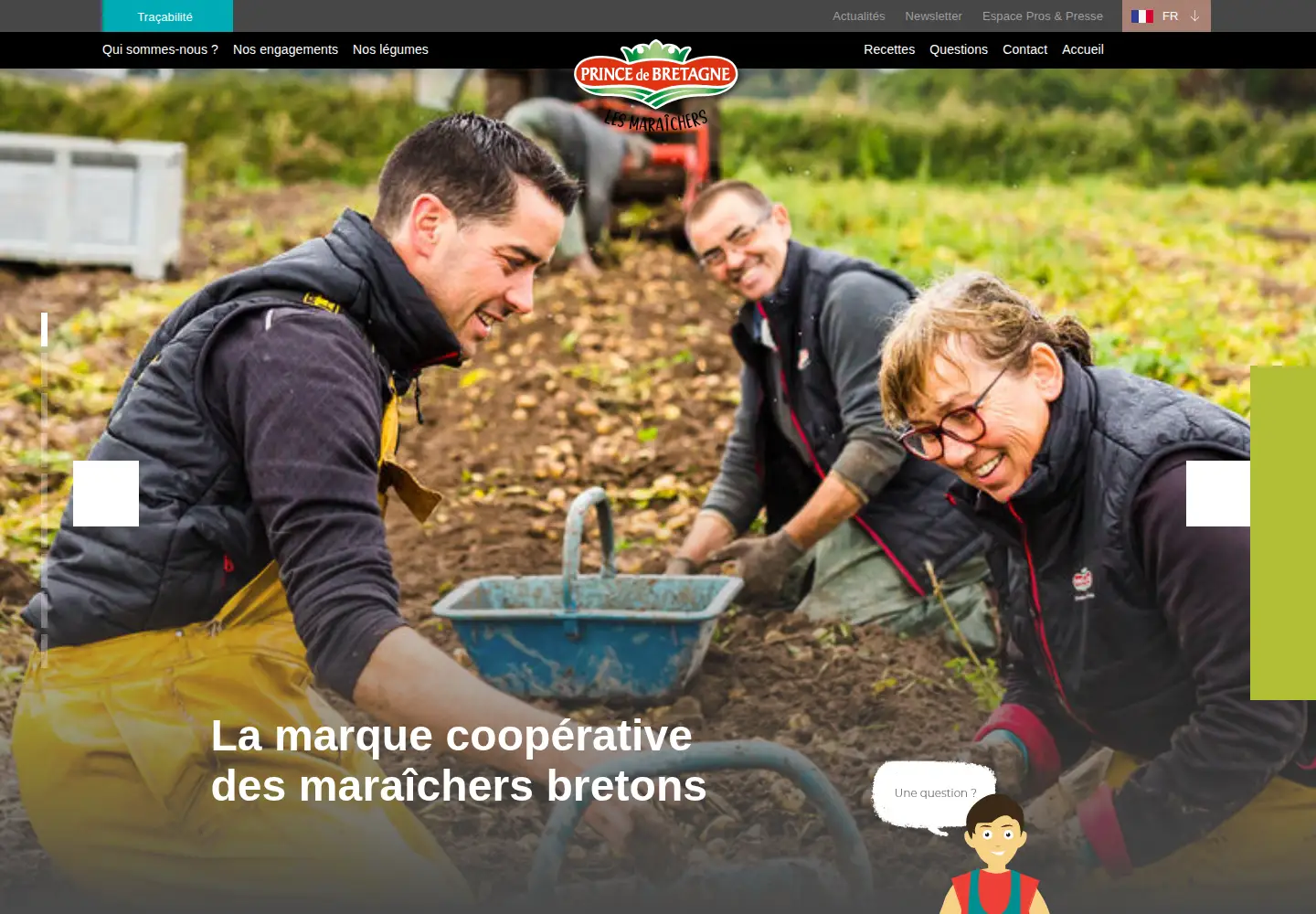 Screenshot of princedebretagne.com
