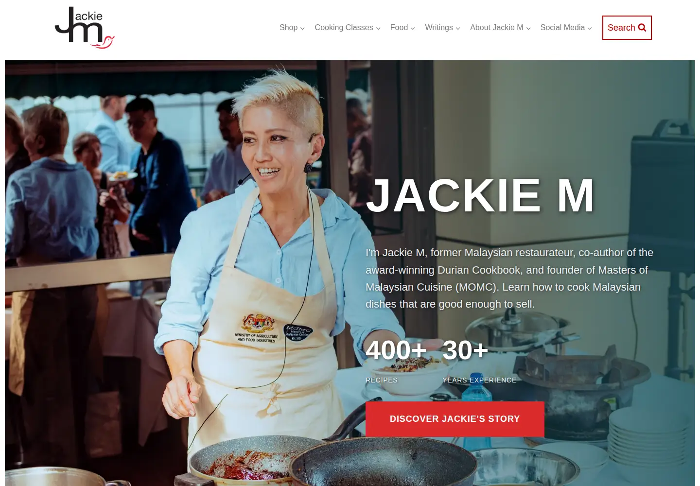 Screenshot of jackiem.com.au