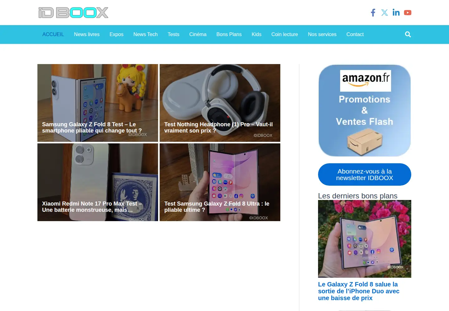 Screenshot of idboox.com