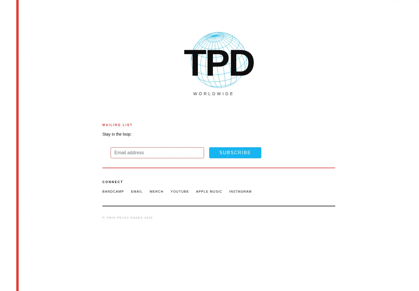 Screenshot of twinpeaksdudes.com