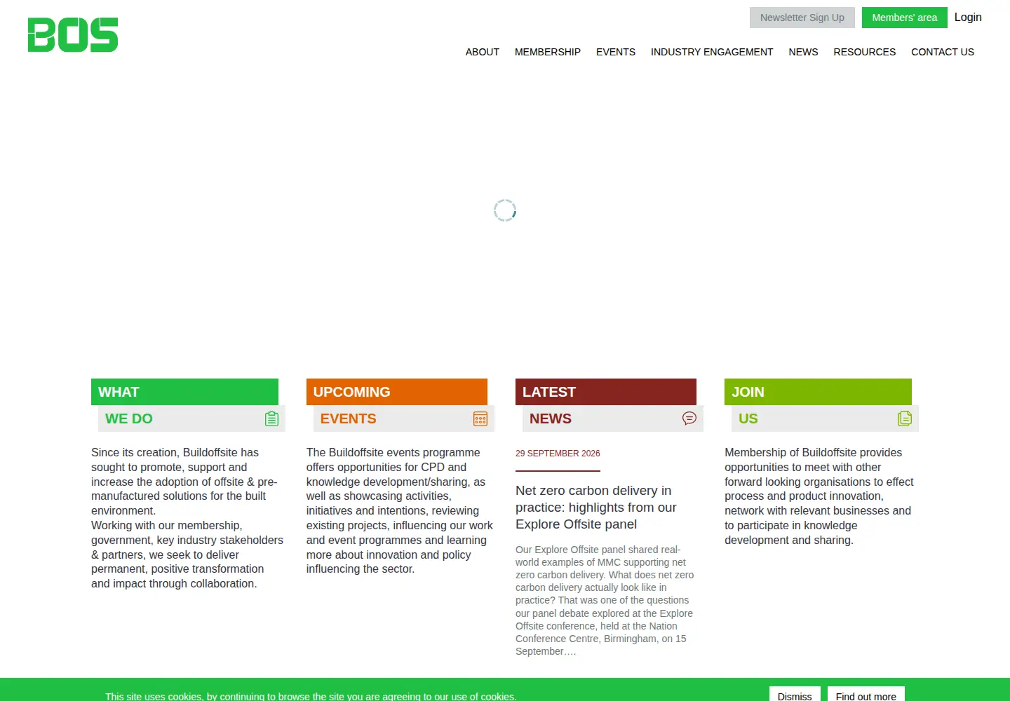 Screenshot of buildoffsite.com