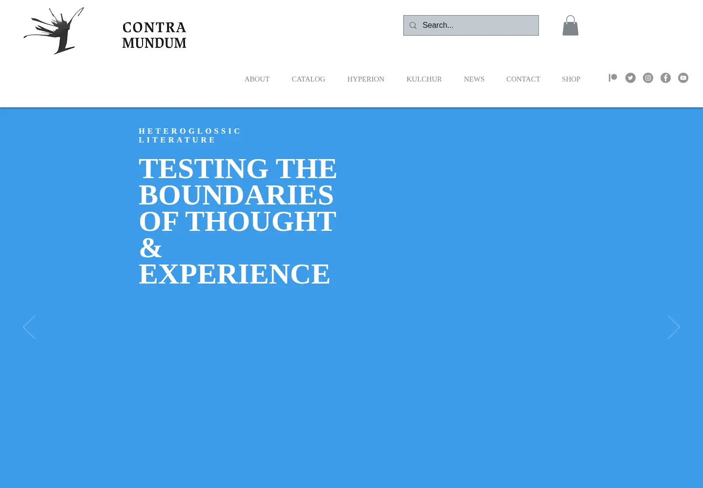 Screenshot of contramundumpress.com