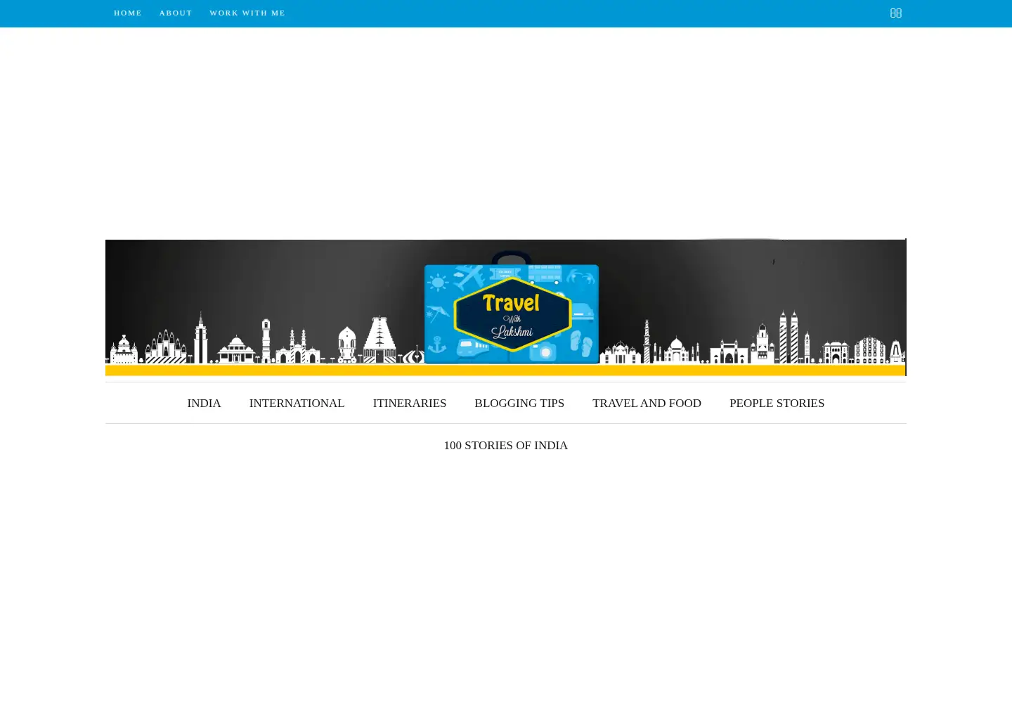 Captured homepage of lakshmisharath.com in the current scan