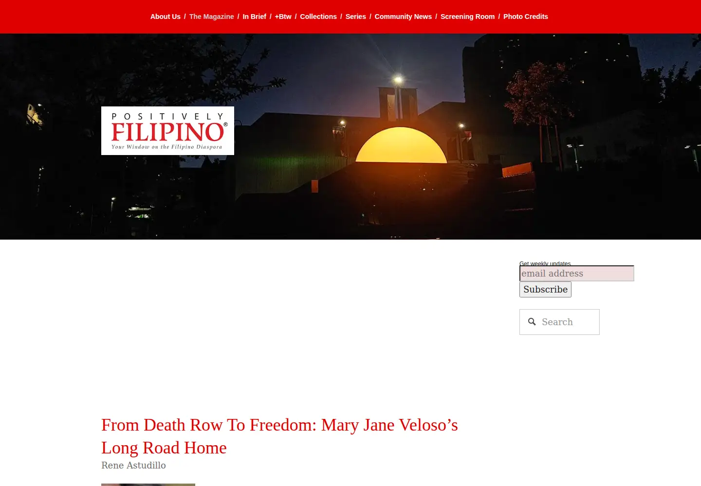 Screenshot of positivelyfilipino.com