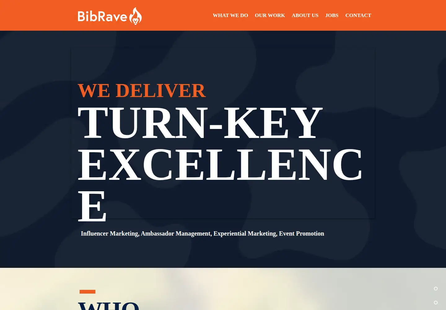 Screenshot of bibrave.com