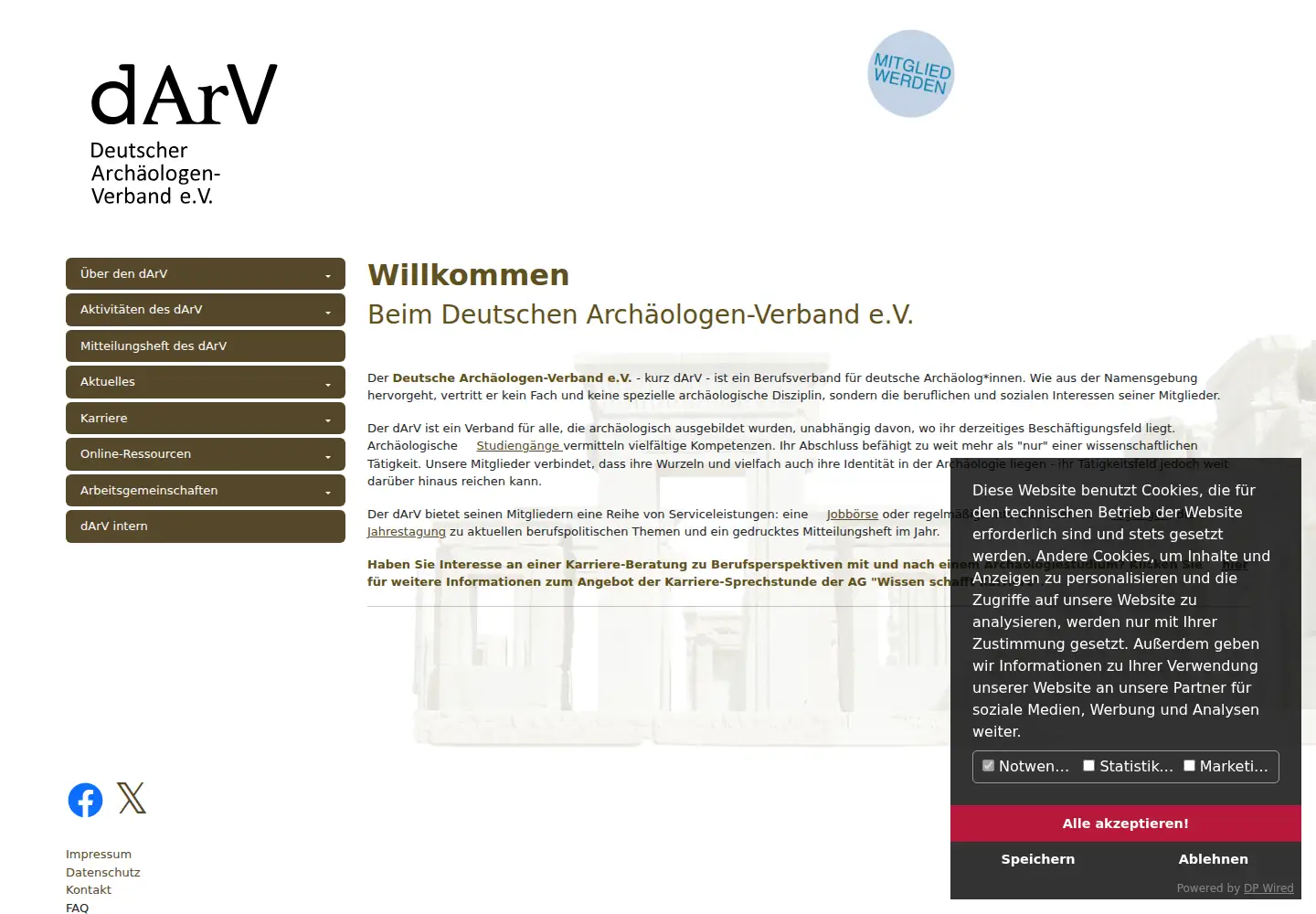 Screenshot of darv.de