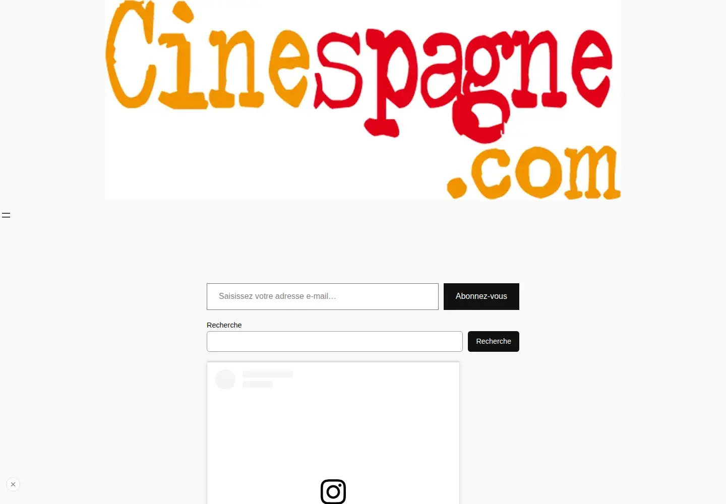 Captured homepage of cinespagne.com in the current scan