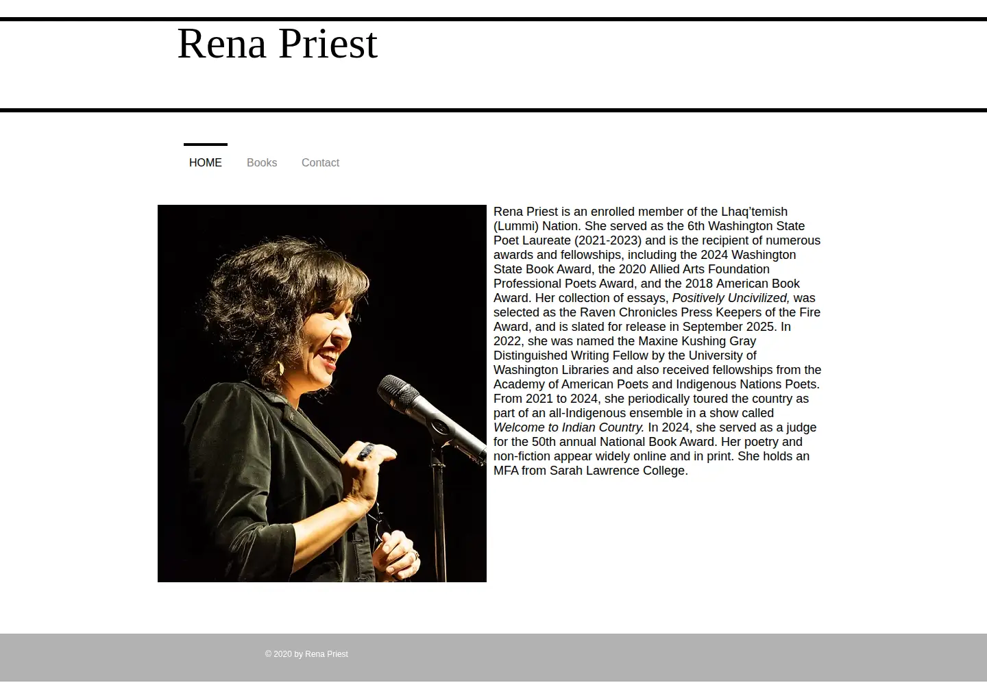 Screenshot of renapriest.com
