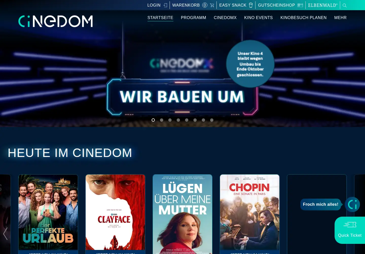 Screenshot of film.de
