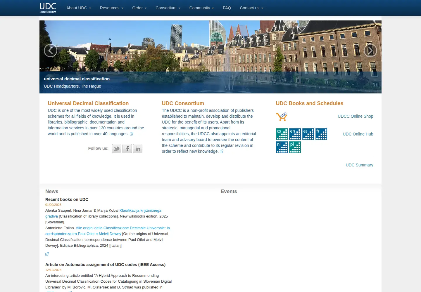 Screenshot of udcc.org