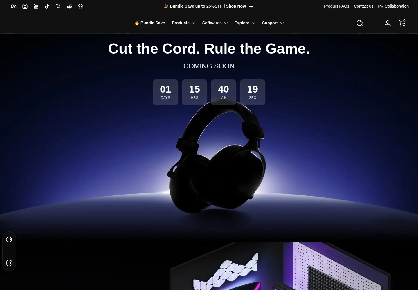 Screenshot of fifinemicrophone.com