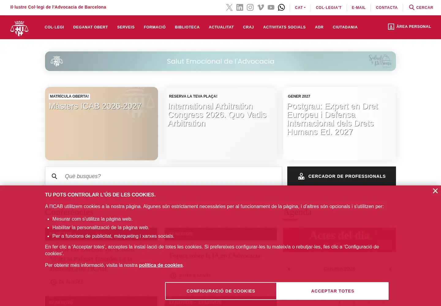 Screenshot of icab.cat
