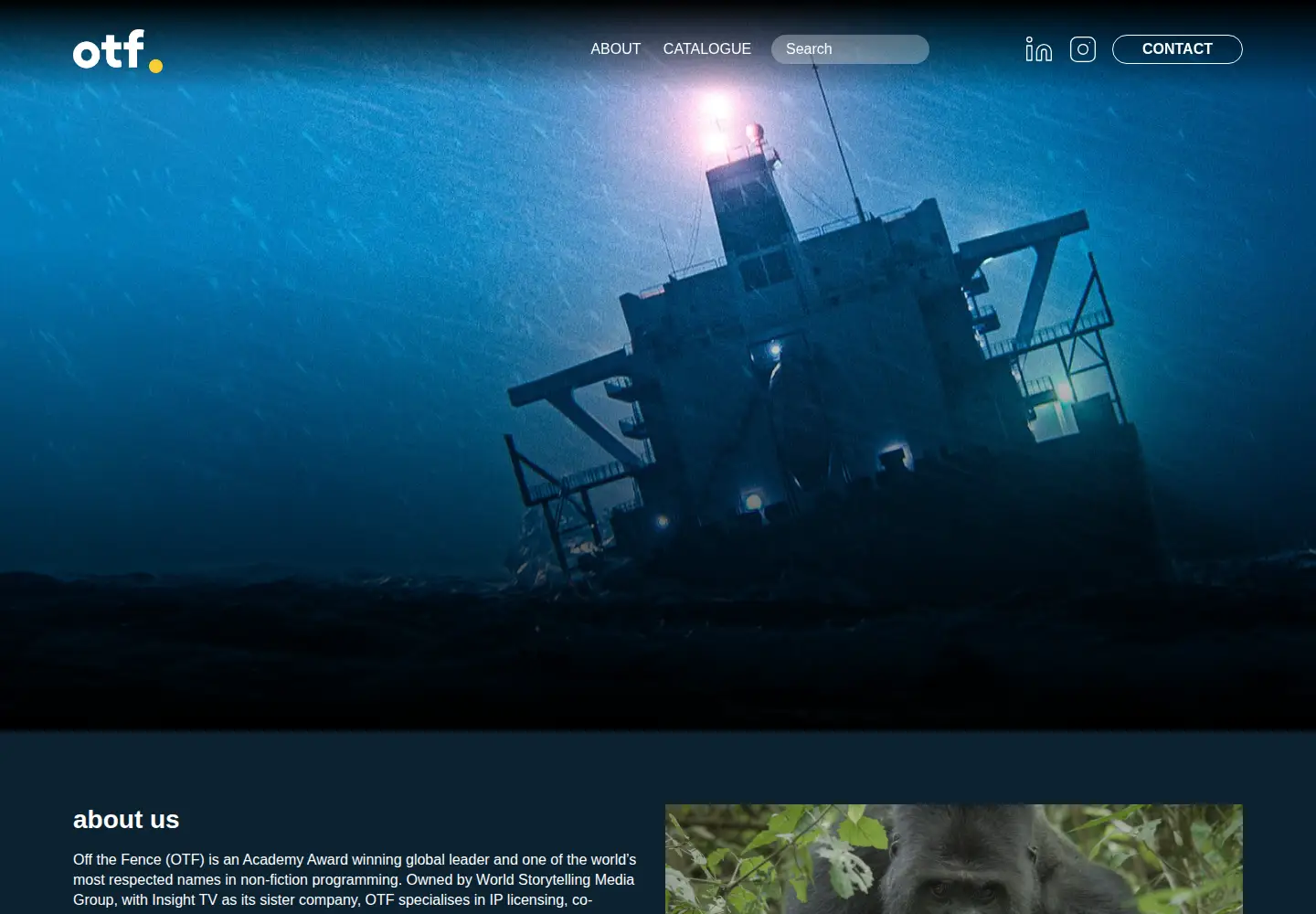 Screenshot of offthefence.com