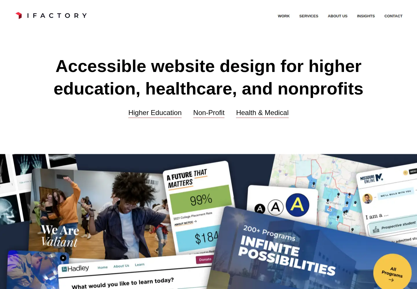 Screenshot of ifactory.com
