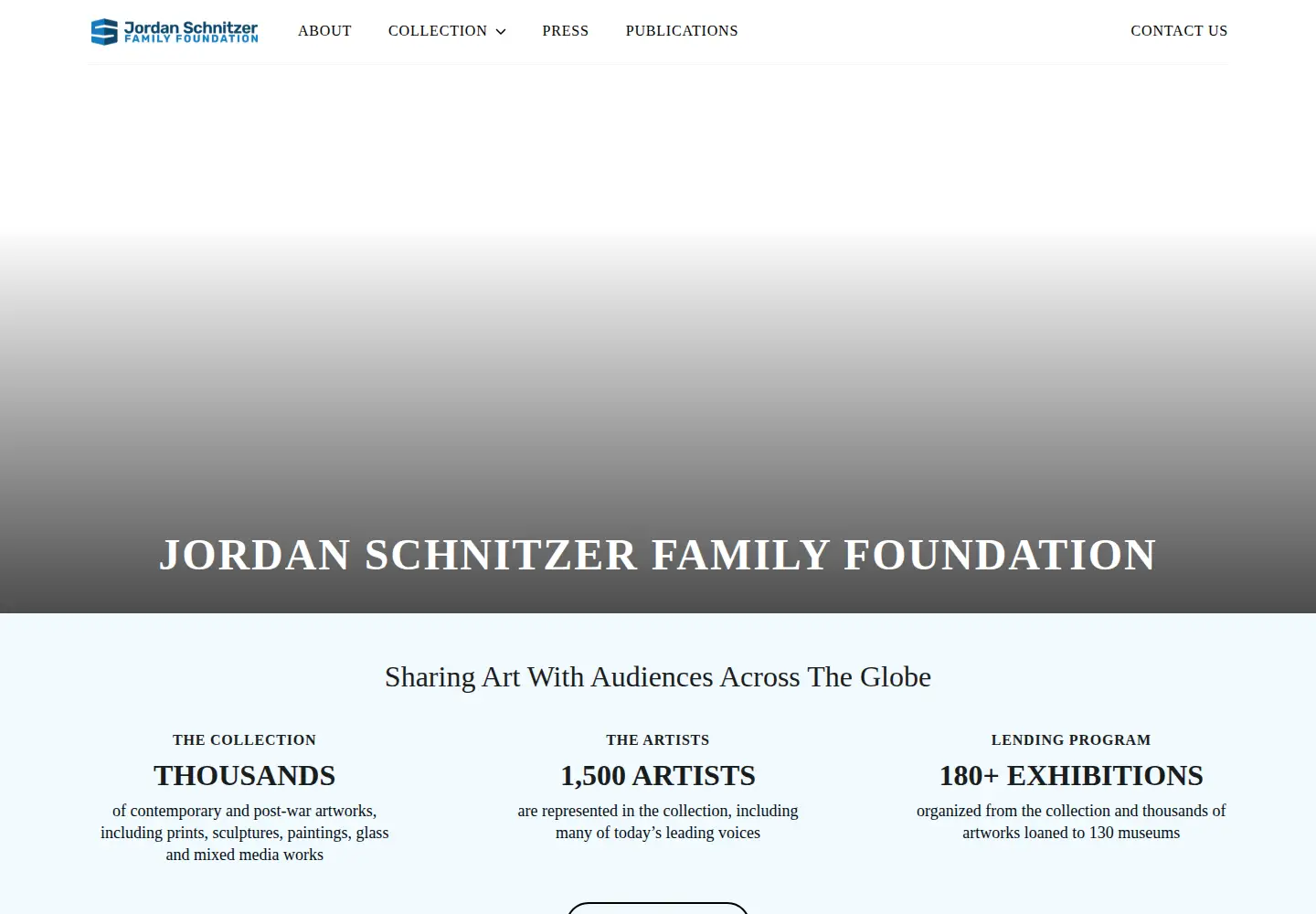Screenshot of jordanschnitzer.org