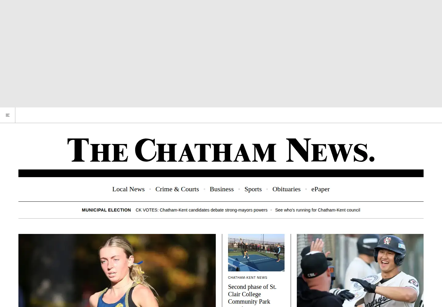 Screenshot of chathamthisweek.com