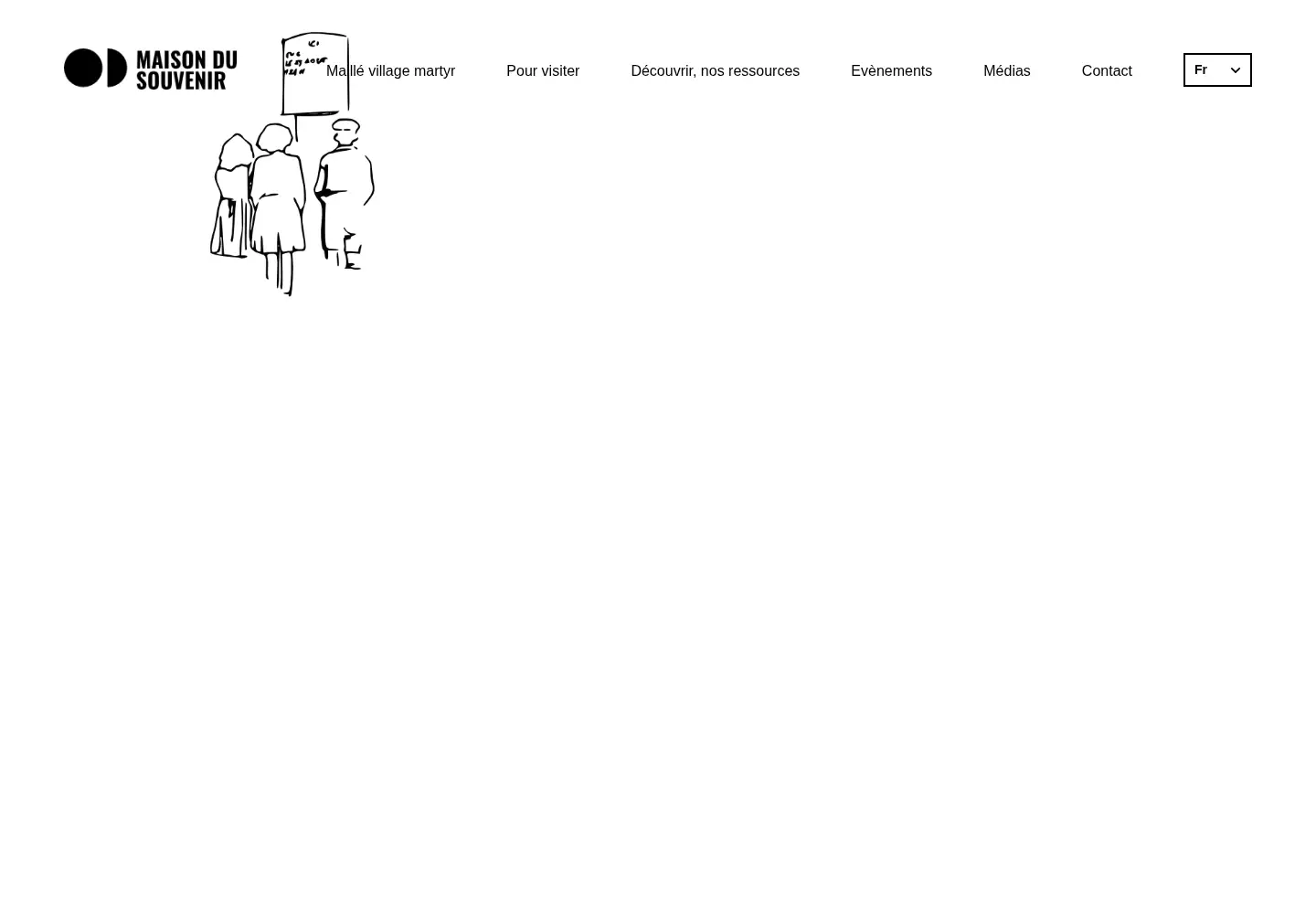 Captured homepage of maisondusouvenir.fr in the current scan