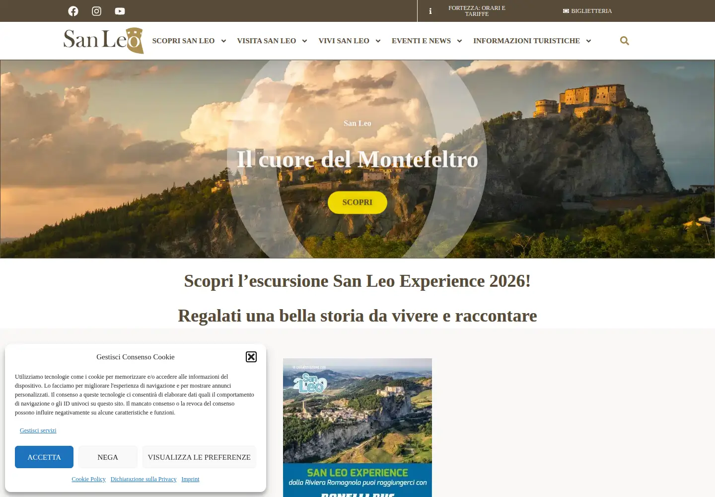 Screenshot of san-leo.it