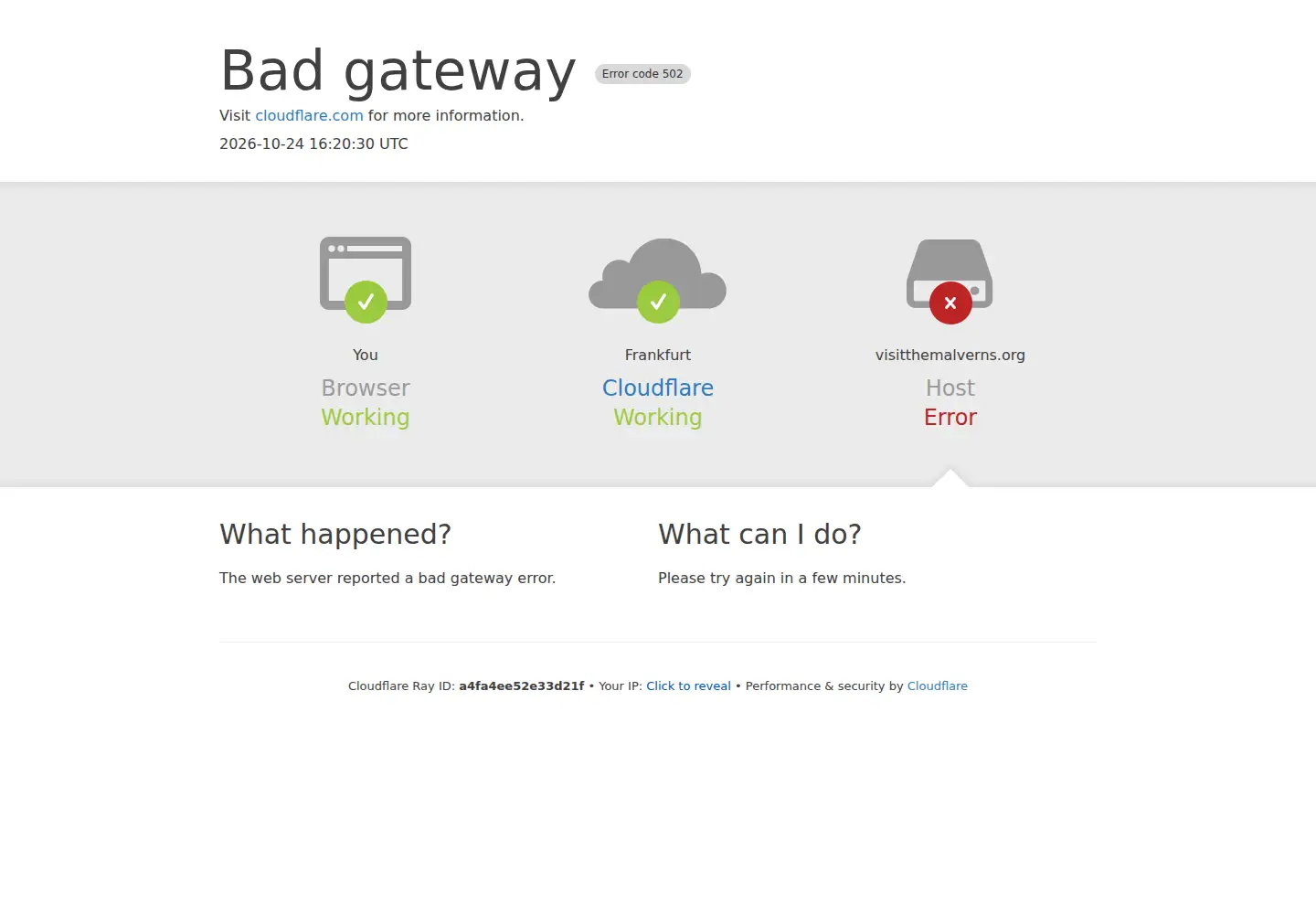 Screenshot of visitthemalverns.org