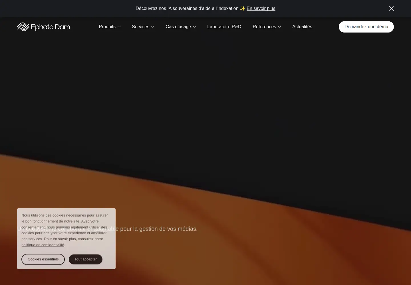 Screenshot of ephoto.fr
