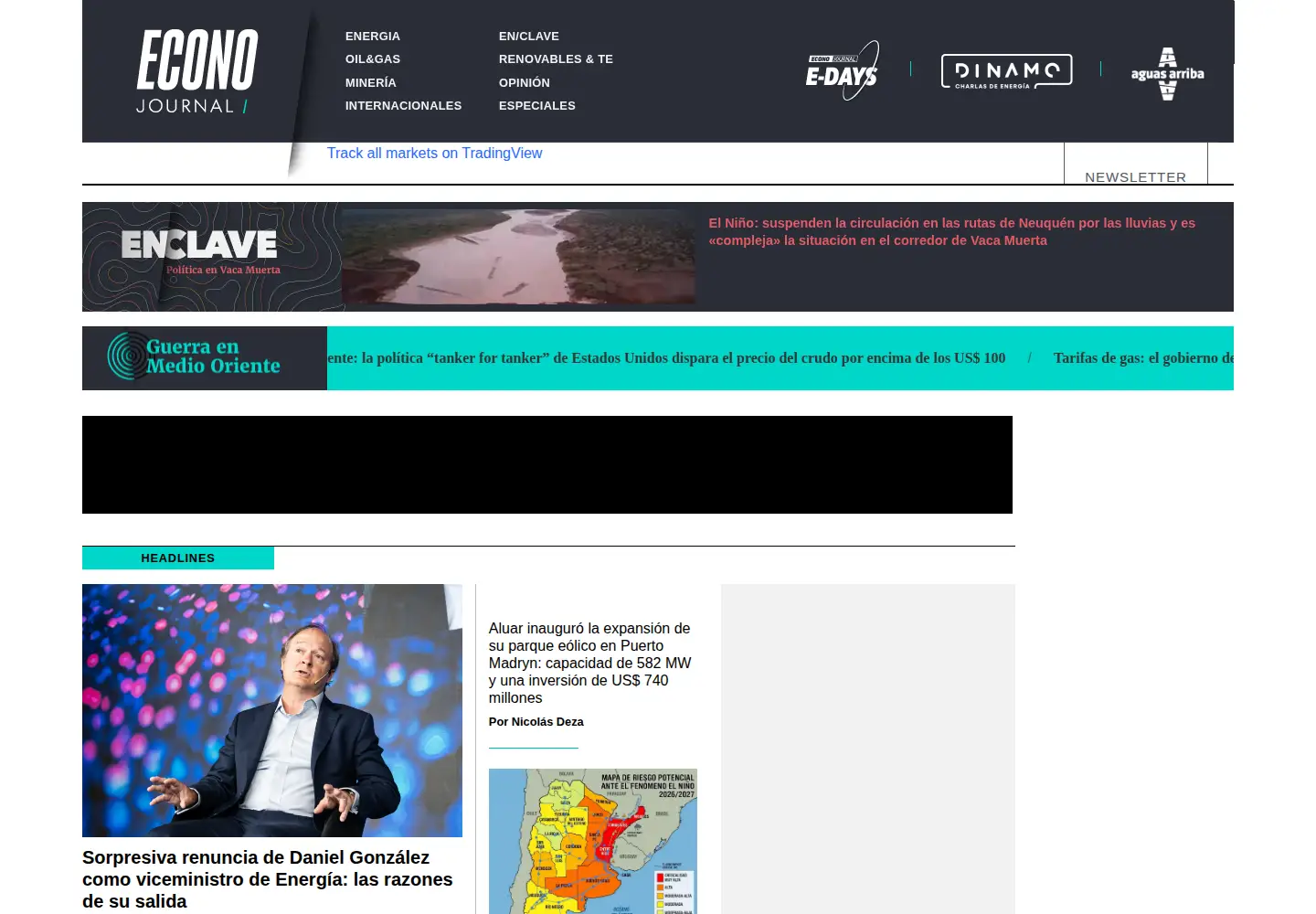 Screenshot of econojournal.com.ar