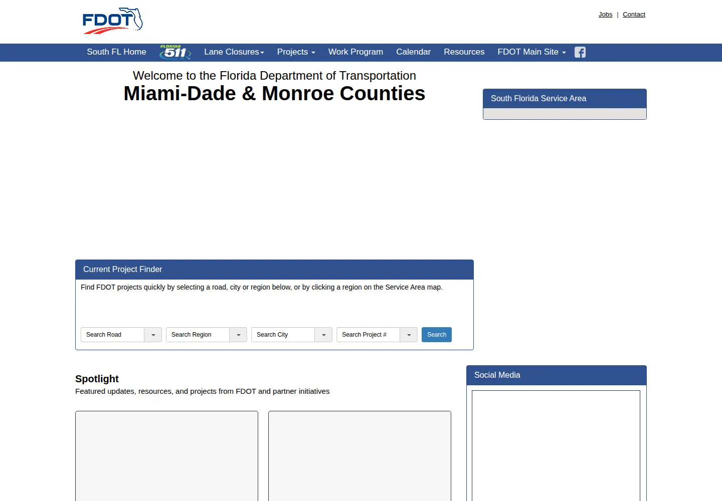 Screenshot of fdotmiamidade.com