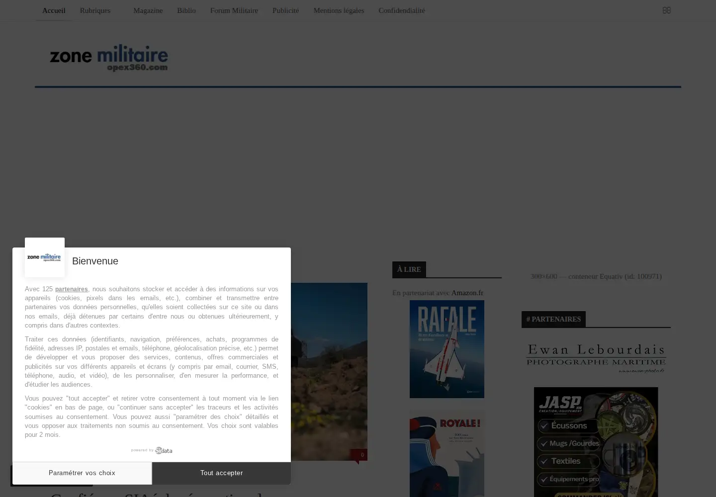 Screenshot of opex360.com