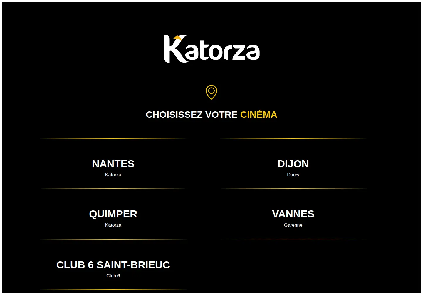 Screenshot of katorza.fr