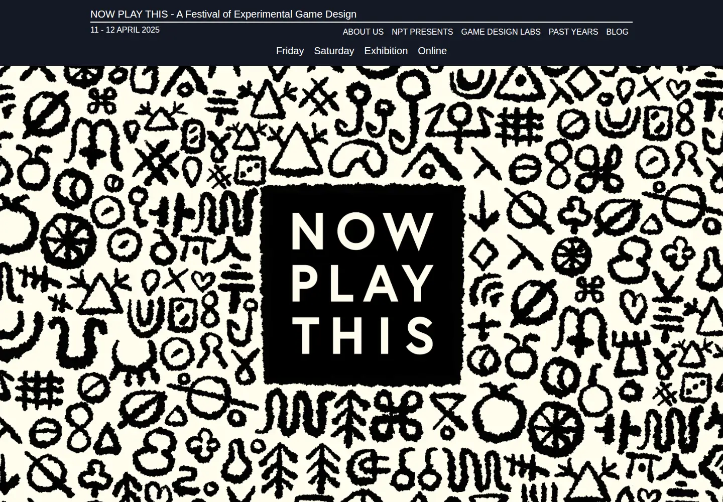 Screenshot of nowplaythis.net