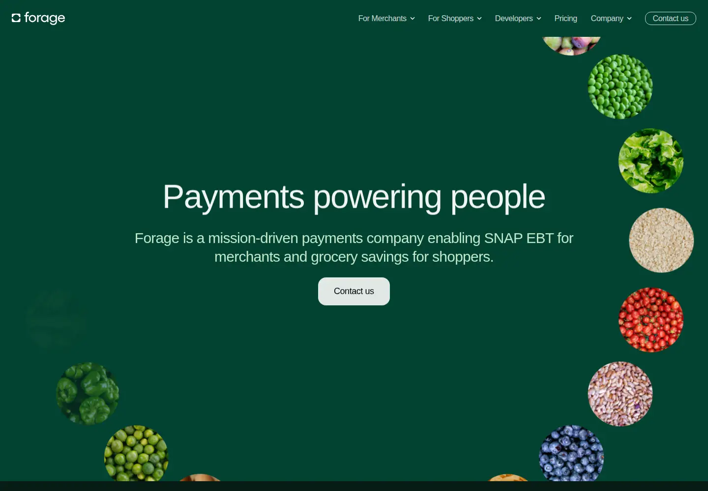 Screenshot of joinforage.com