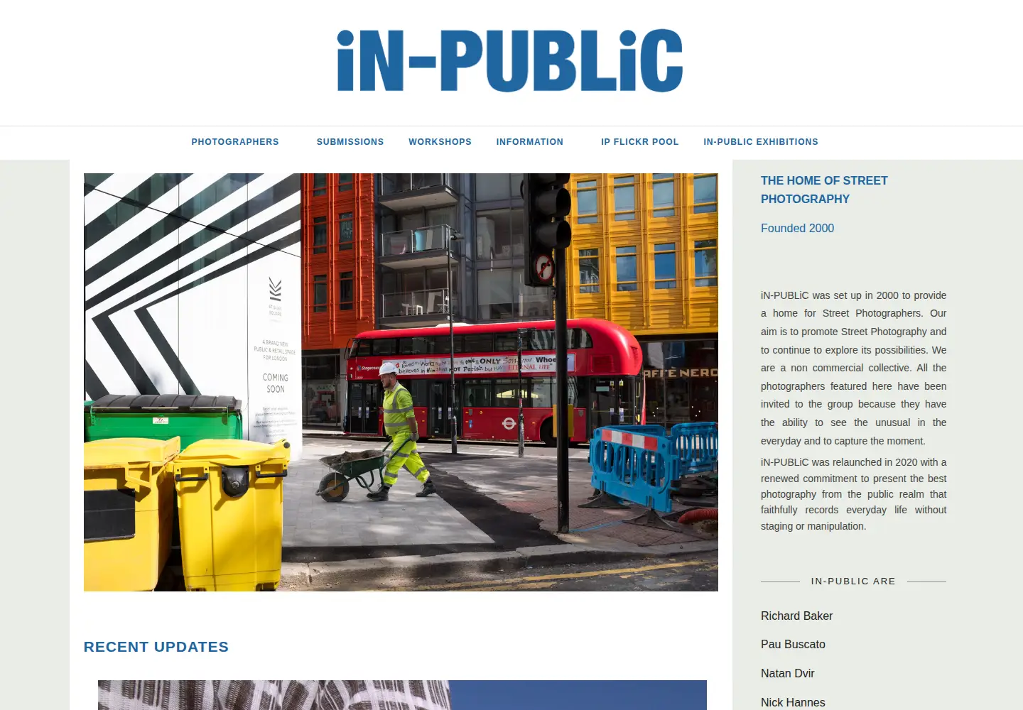 Screenshot of in-public.com