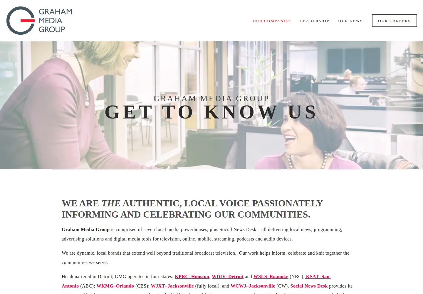Screenshot of grahammedia.com
