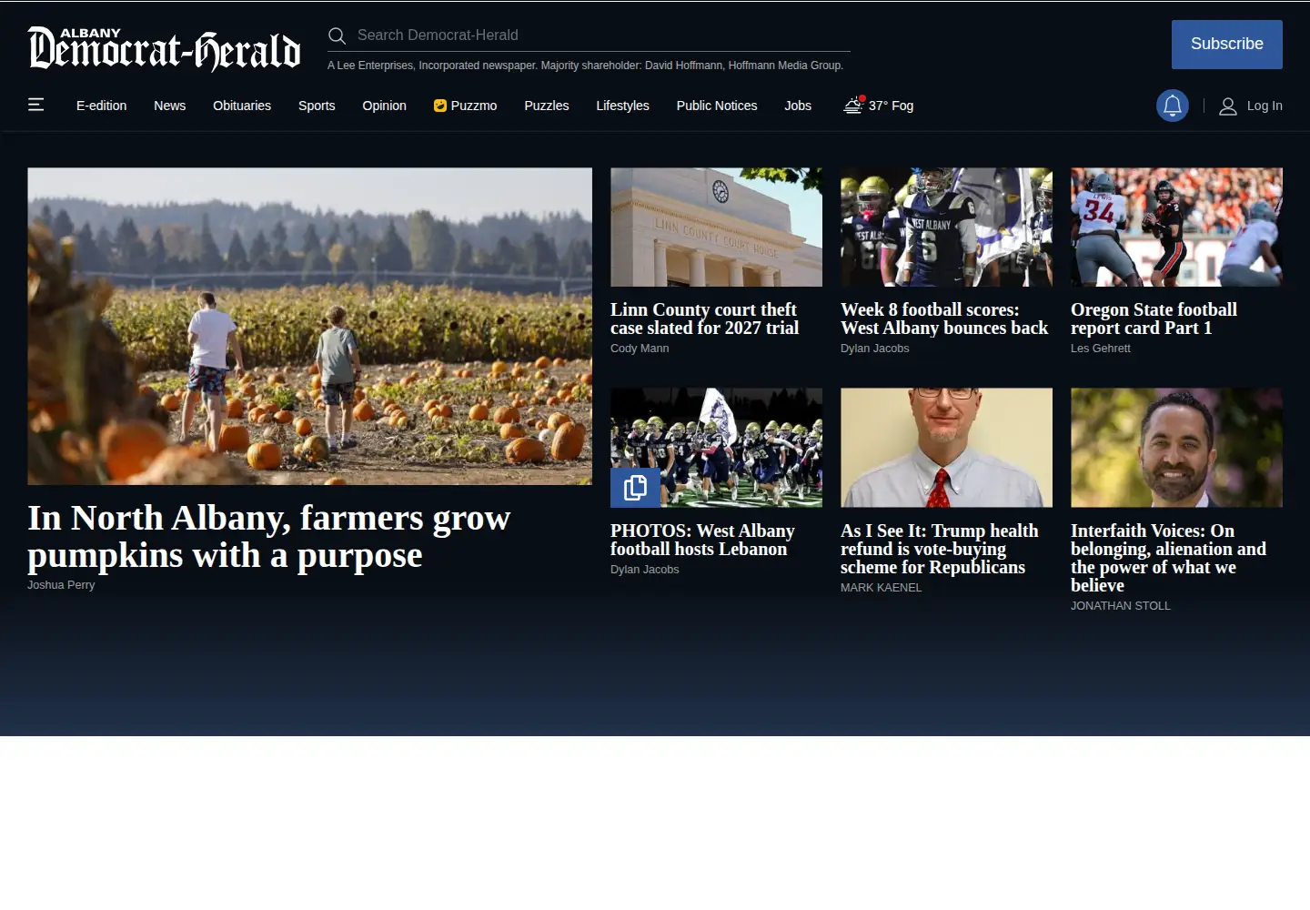 Screenshot of lebanon-express.com