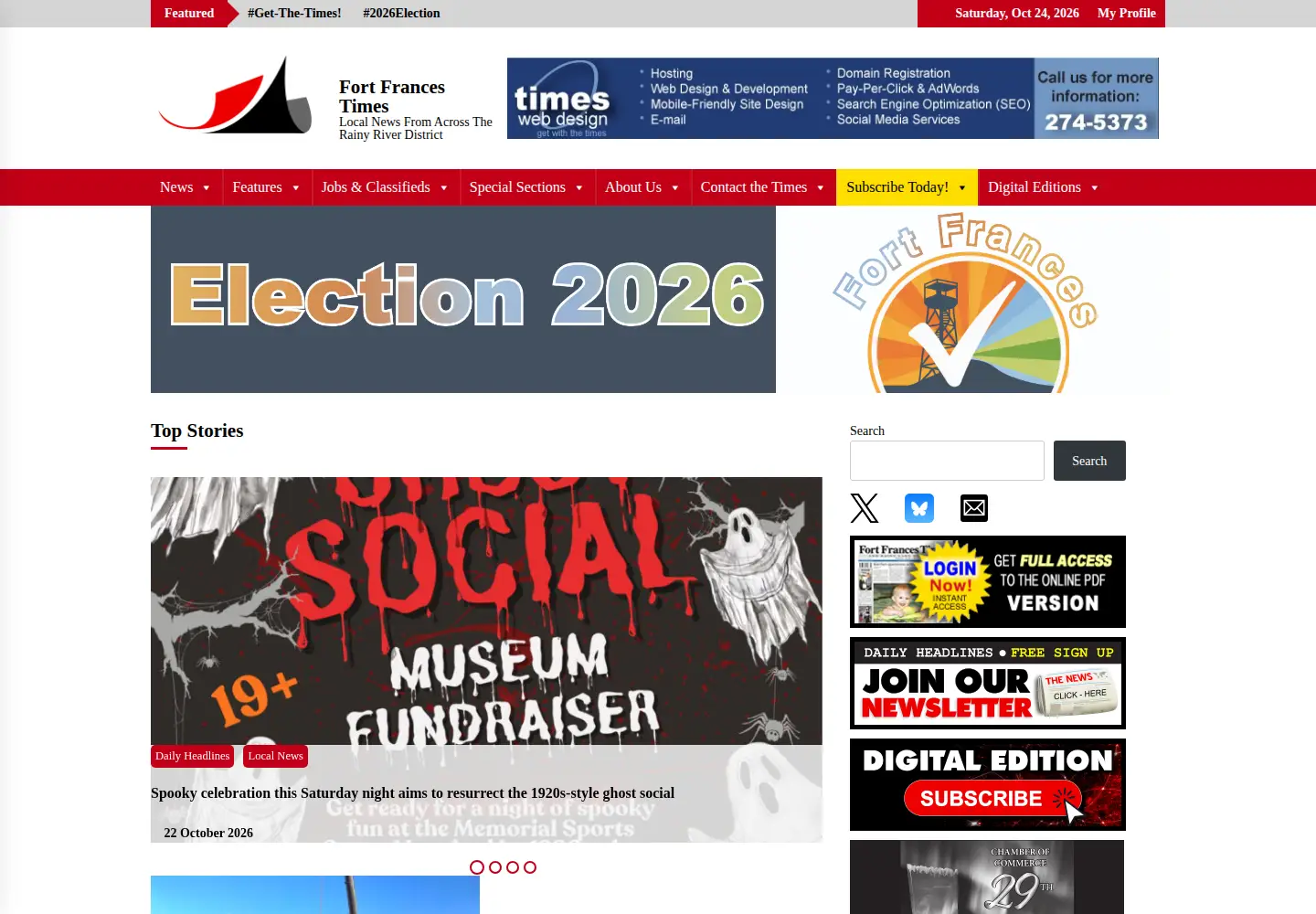 Screenshot of fftimes.com