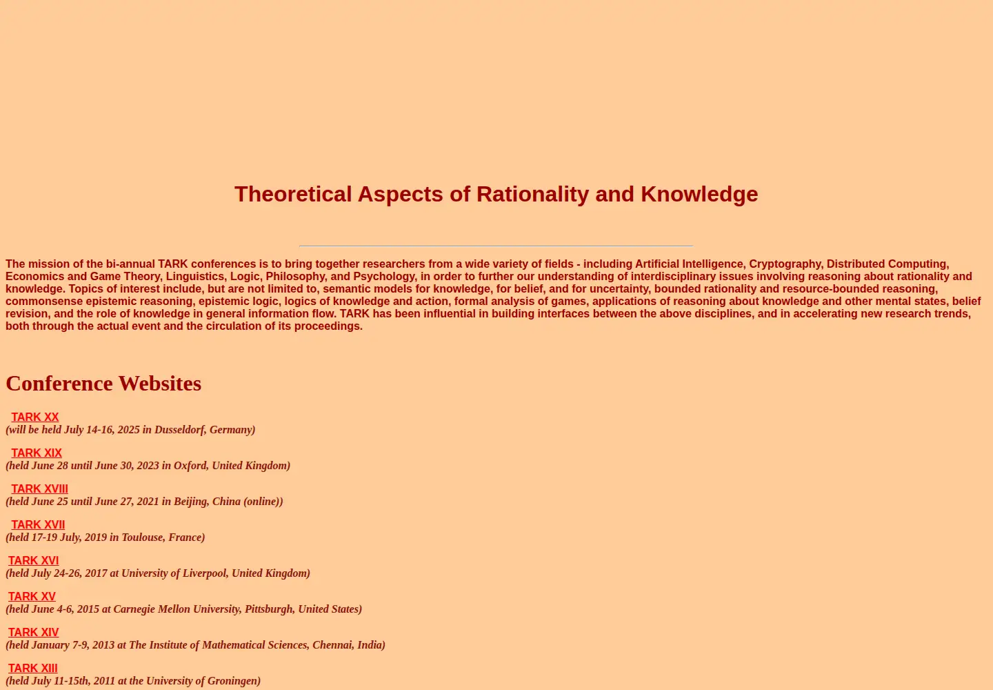 Screenshot of tark.org