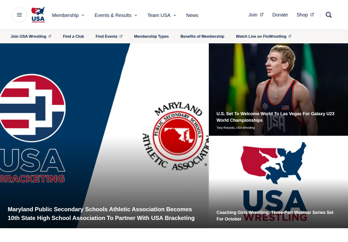 Screenshot of themat.com