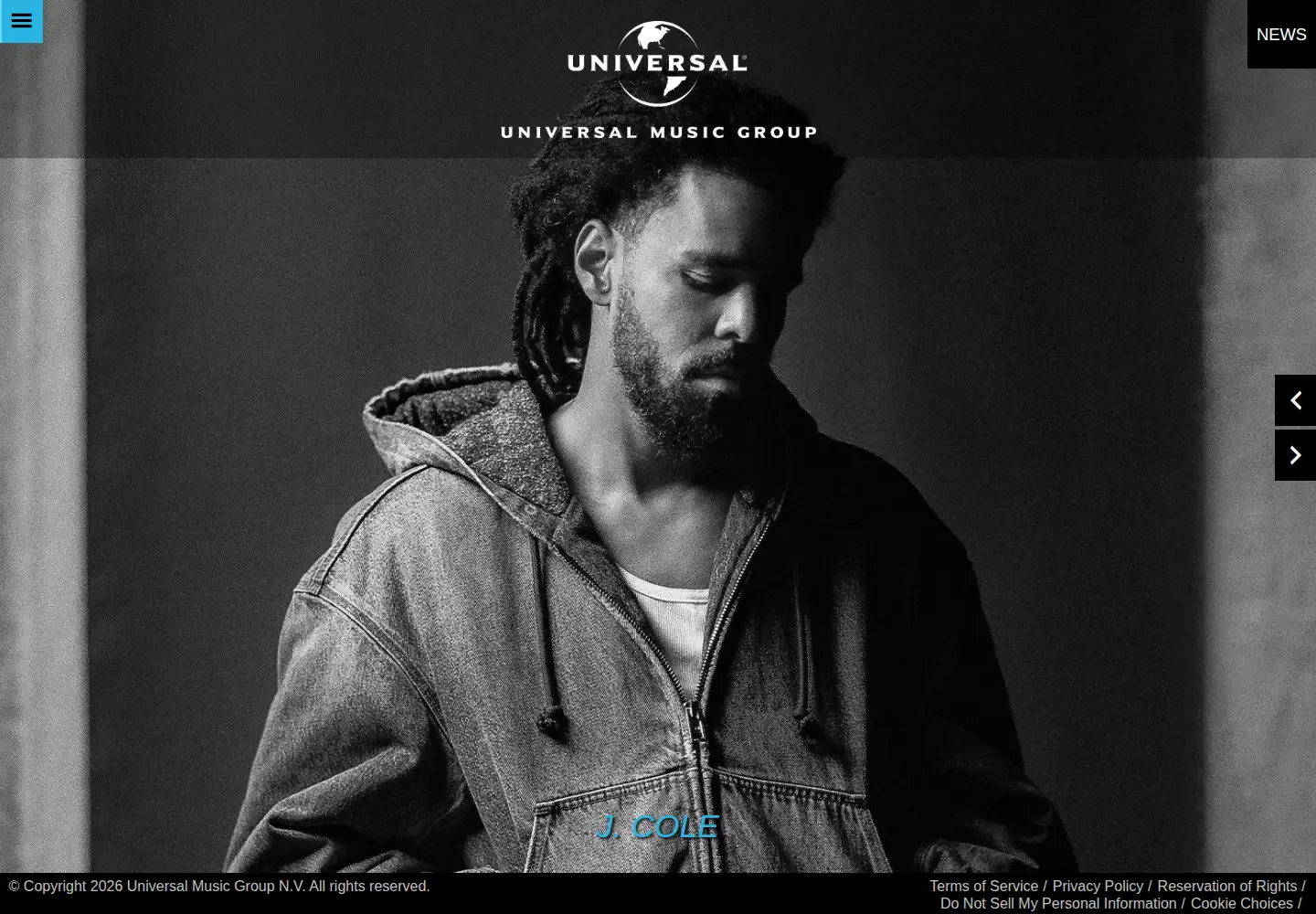 Screenshot of emi.com