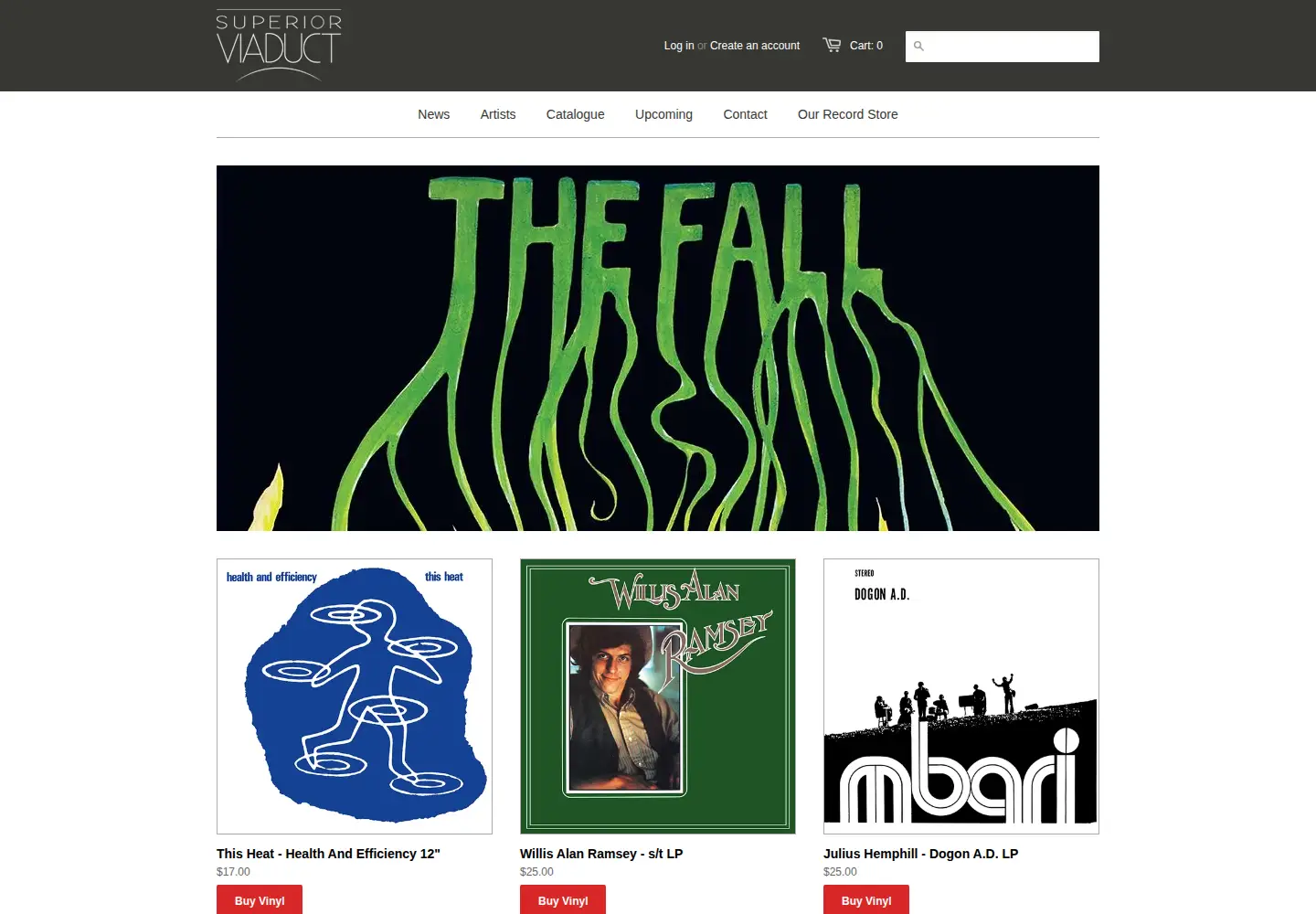 Screenshot of superiorviaduct.com