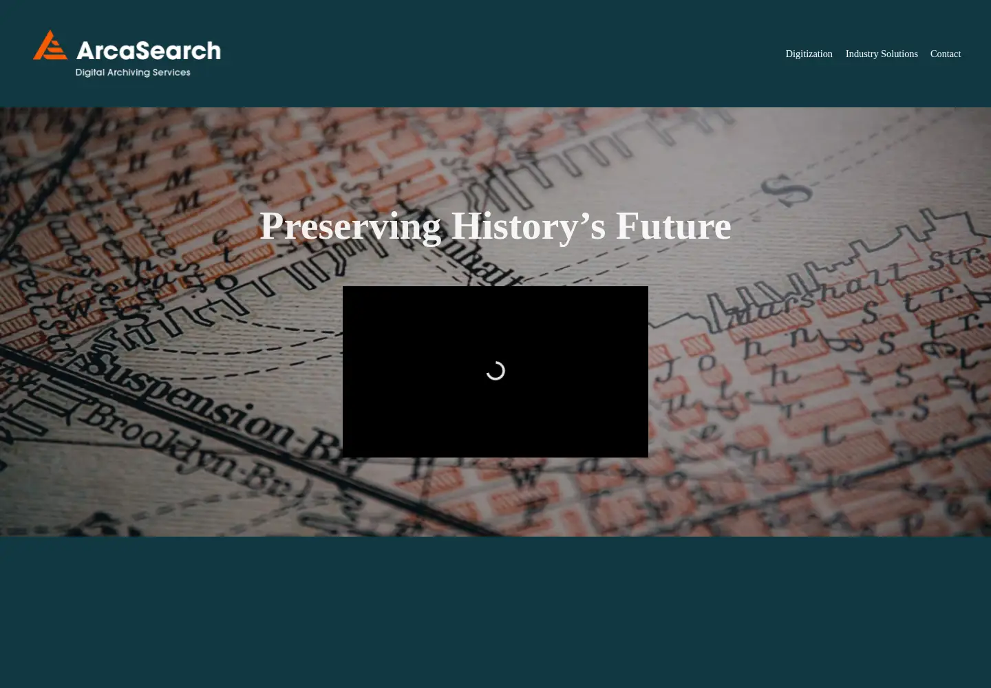 Screenshot of arcasearch.com