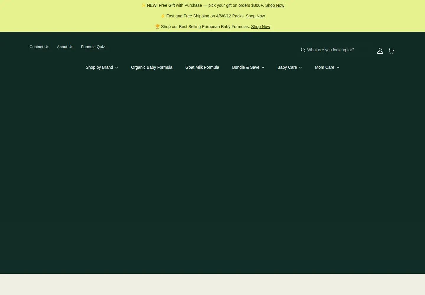 Screenshot of formuland.com