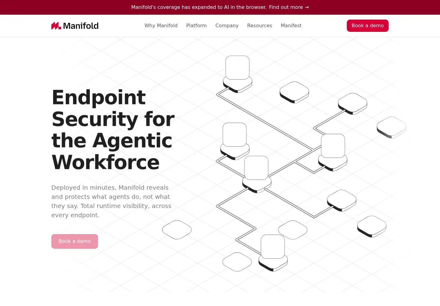 Screenshot of manifold.security