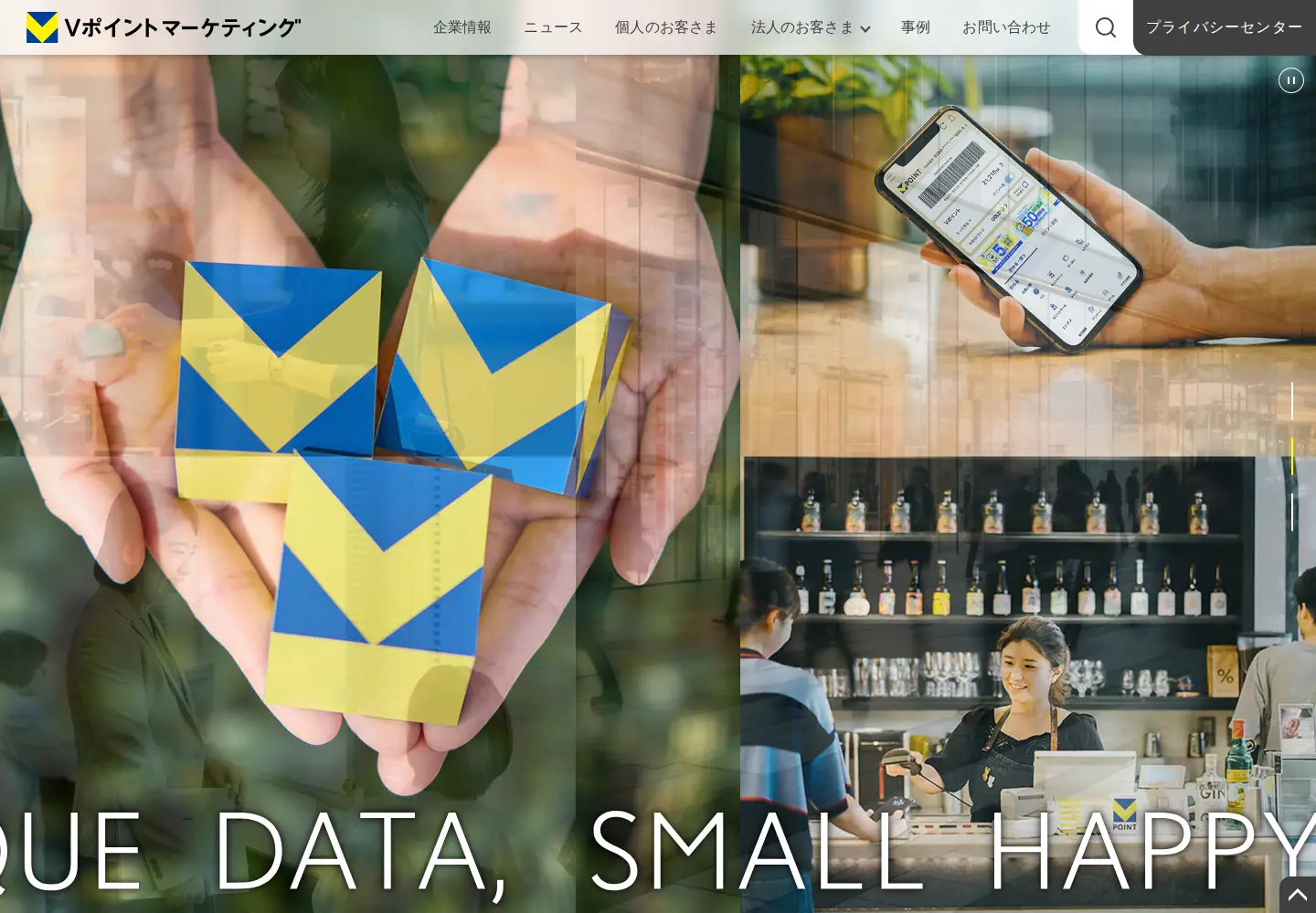 Screenshot of vpoint.co.jp