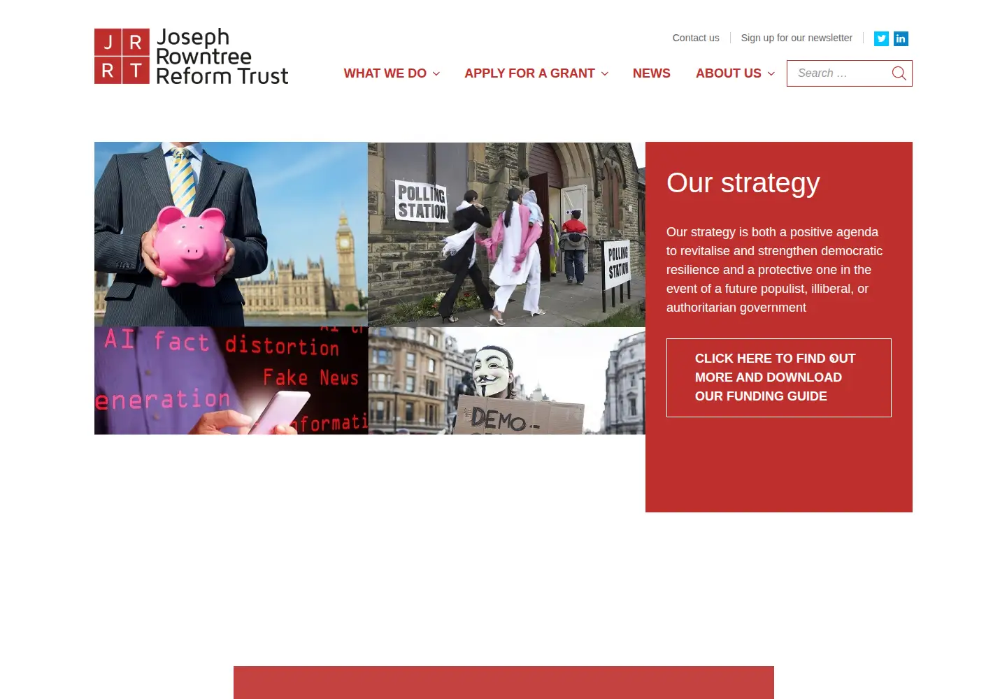 Screenshot of jrrt.org.uk