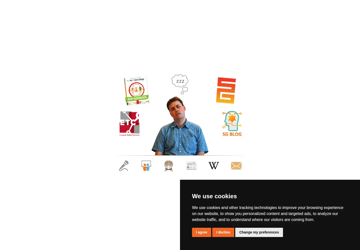Screenshot of jesseschell.com