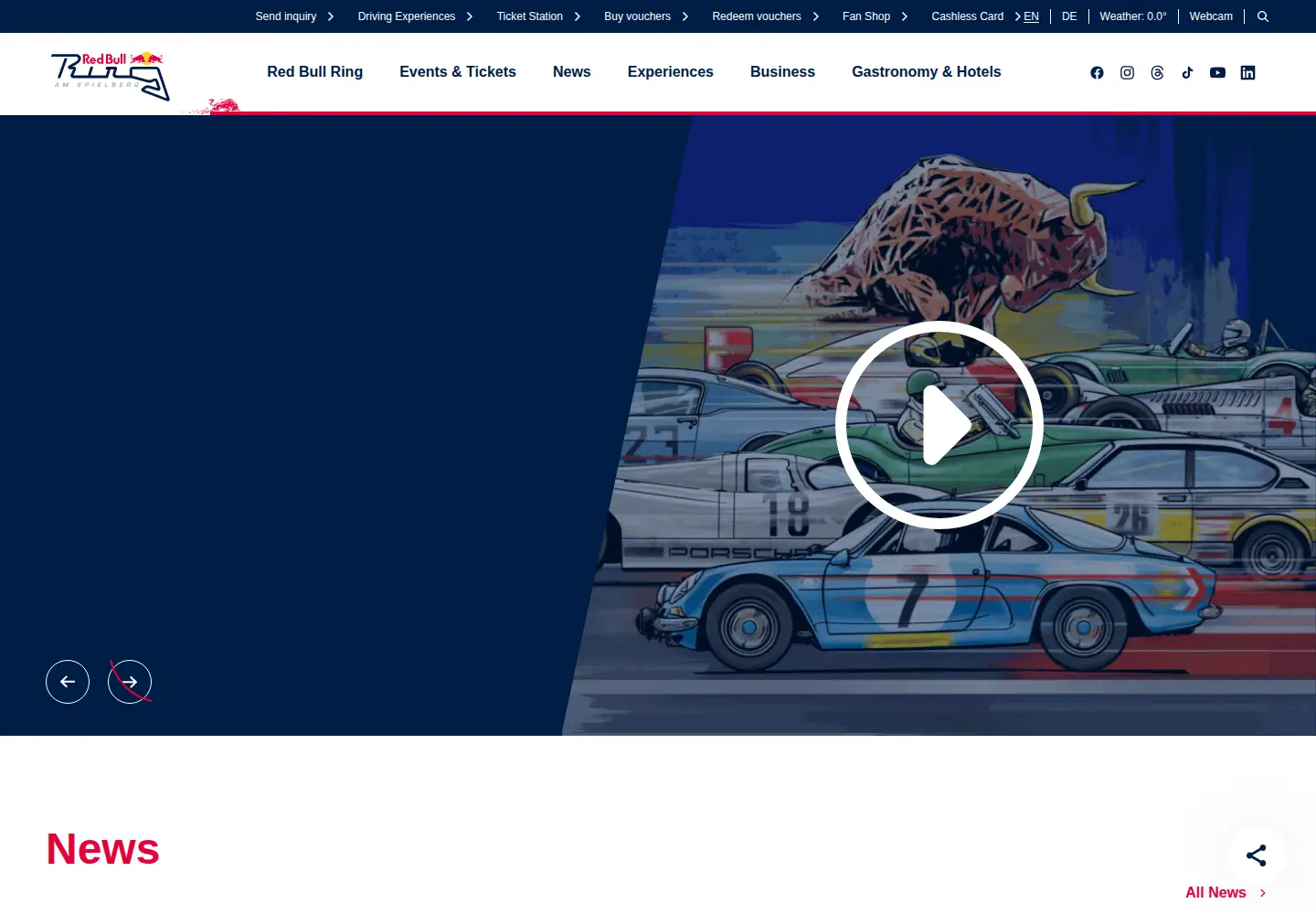 Screenshot of projekt-spielberg.com