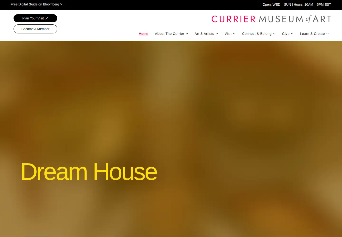 Screenshot of currier.org