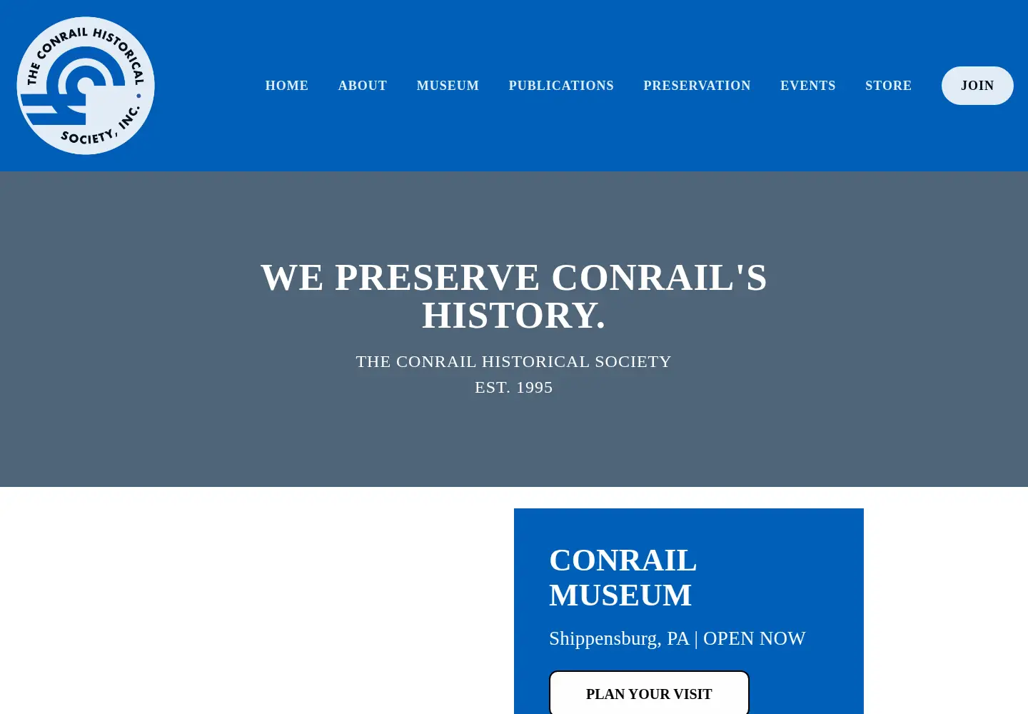 Captured homepage of thecrhs.org in the current scan